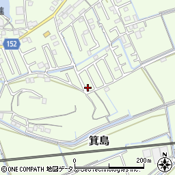 岡山県岡山市南区箕島167-38周辺の地図