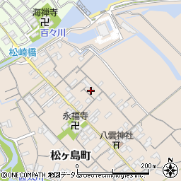 三重県松阪市松ヶ島町814周辺の地図