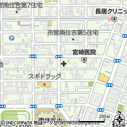 大阪府大阪市住吉区南住吉3丁目10-21周辺の地図