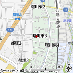 大阪府八尾市曙川東3丁目67周辺の地図