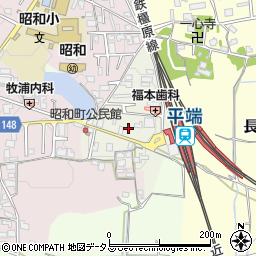 奈良県大和郡山市昭和町14-2周辺の地図