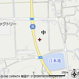岡山県小田郡矢掛町中周辺の地図