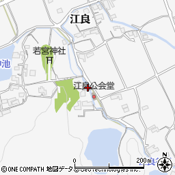 岡山県小田郡矢掛町江良1057周辺の地図
