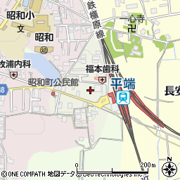 奈良県大和郡山市昭和町16周辺の地図