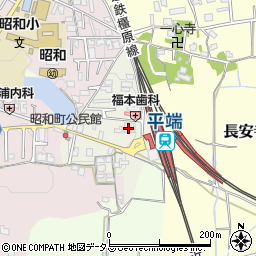 ＪＡならけん昭和周辺の地図