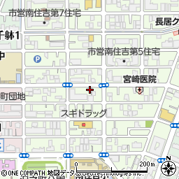 大阪府大阪市住吉区南住吉3丁目11-23周辺の地図