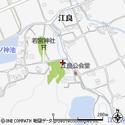 岡山県小田郡矢掛町江良1020周辺の地図