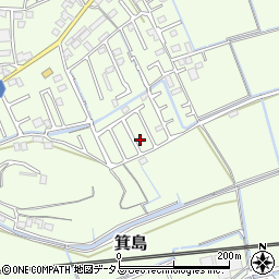 岡山県岡山市南区箕島167-21周辺の地図
