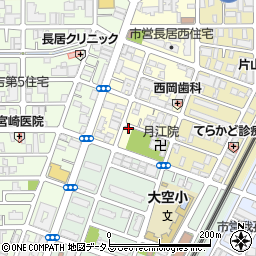 新梅田交通周辺の地図