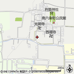 奈良県天理市南六条町505周辺の地図