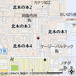 岩崎木工所周辺の地図