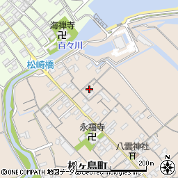 三重県松阪市松ヶ島町821周辺の地図