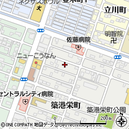 有限会社前田物流サービス　岡南営業所周辺の地図