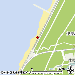 伊良湖開拓地海岸防災林周辺の地図