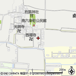 奈良県天理市南六条町476周辺の地図