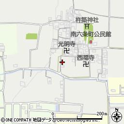 奈良県天理市南六条町503周辺の地図