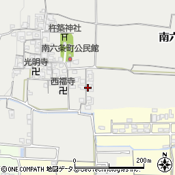 奈良県天理市南六条町475周辺の地図