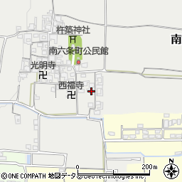 奈良県天理市南六条町476-1周辺の地図