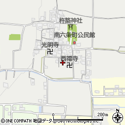 奈良県天理市南六条町509周辺の地図