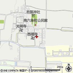 奈良県天理市南六条町487周辺の地図