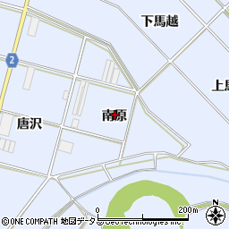 愛知県田原市小塩津町南原周辺の地図