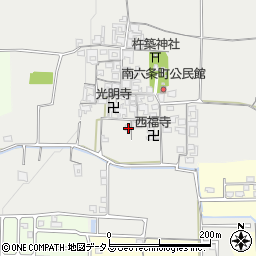 奈良県天理市南六条町507周辺の地図