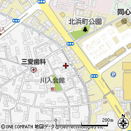 清龍山法光院周辺の地図