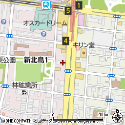 鳥貴族 住之江公園店周辺の地図