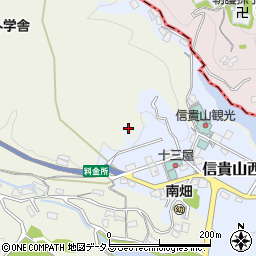 奈良県生駒郡三郷町信貴山西3-15周辺の地図