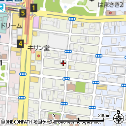 大阪府大阪市住之江区南加賀屋周辺の地図
