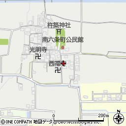 奈良県天理市南六条町488周辺の地図