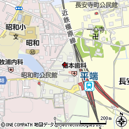 奈良県大和郡山市昭和町83-1周辺の地図
