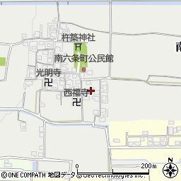 奈良県天理市南六条町474周辺の地図