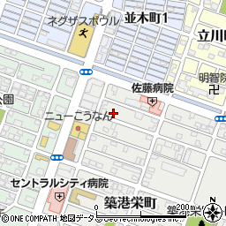 岡山ドライ周辺の地図