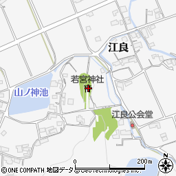 岡山県小田郡矢掛町江良603周辺の地図