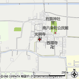 奈良県天理市南六条町504周辺の地図