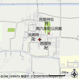 奈良県天理市南六条町508周辺の地図