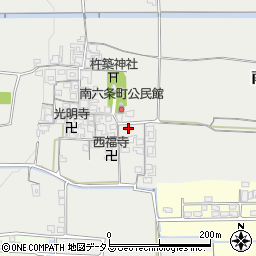 奈良県天理市南六条町492周辺の地図