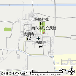 奈良県天理市南六条町496周辺の地図