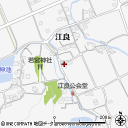 岡山県小田郡矢掛町江良966周辺の地図