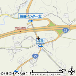 上入田周辺の地図