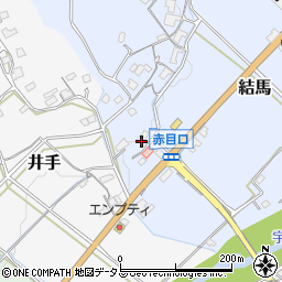 三重県名張市結馬224周辺の地図