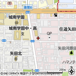 セブンイレブン大阪住道矢田５丁目店周辺の地図