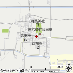 奈良県天理市南六条町495周辺の地図