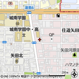 セブンイレブン大阪住道矢田５丁目店周辺の地図