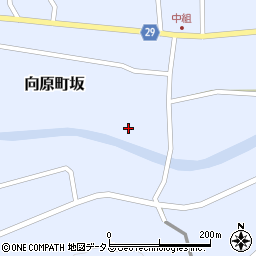広島県安芸高田市向原町坂2024周辺の地図