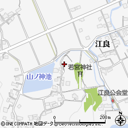 岡山県小田郡矢掛町江良605周辺の地図