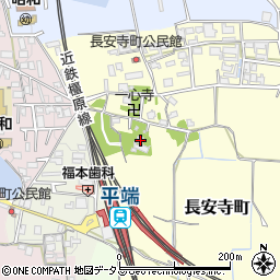 奈良県大和郡山市長安寺町38周辺の地図