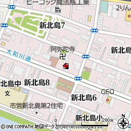 ＥＮＥＯＳ大阪南港大和川通りＴＳ周辺の地図