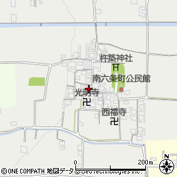 奈良県天理市南六条町365周辺の地図